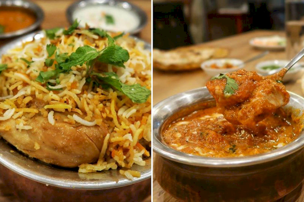 Namaste India has a diverse menu with famous dishes from both North and South India